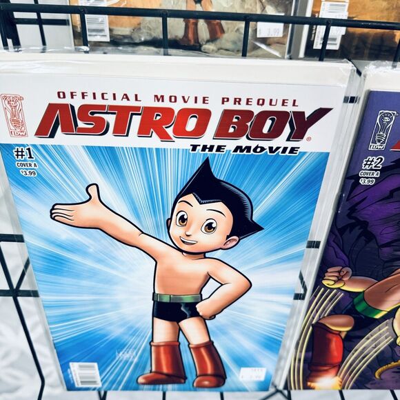 Astro Boy The Official Movie Prequel 1a-2a 1b-2b Lot (2009 IDW Comics) 1-2 - Picture 5 of 5